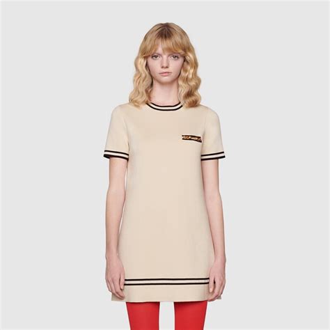 gucci white dress stripe|Gucci dresses sale online.